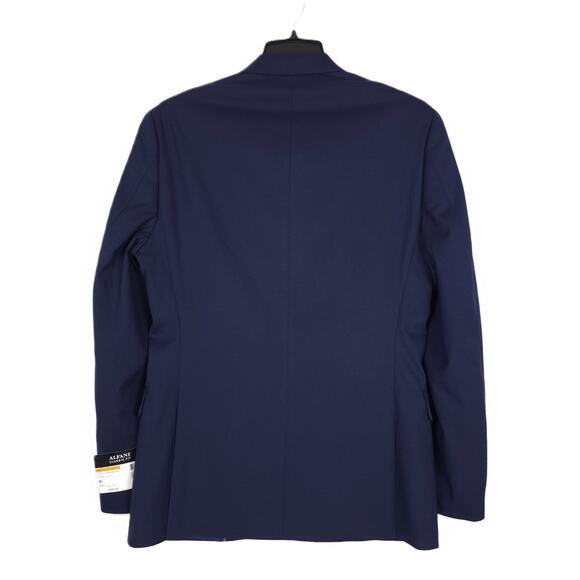 Alfani Men's Classic-Fit Stretch Suit Jacket Navy Solid 40L NWT - Picture 3 of 7